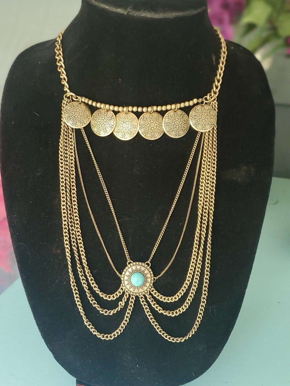 Bohemian Bib Necklace